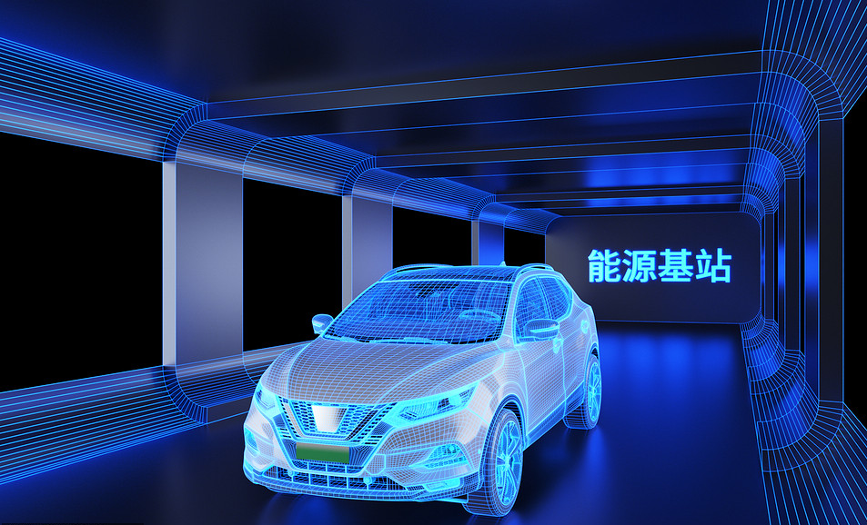 新能源基站模型