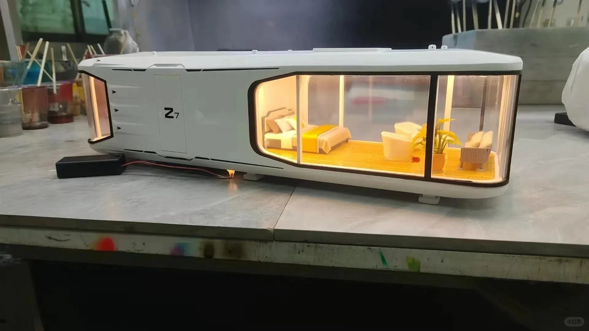 太空舱模型3D打印_8_3D打印日记_来自小红书网页版